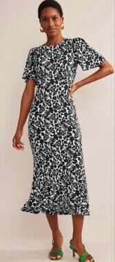 boden jersey seersucker dress | Dresses | Boden Blue pair:alma-high-waist-maxi-skirt-white